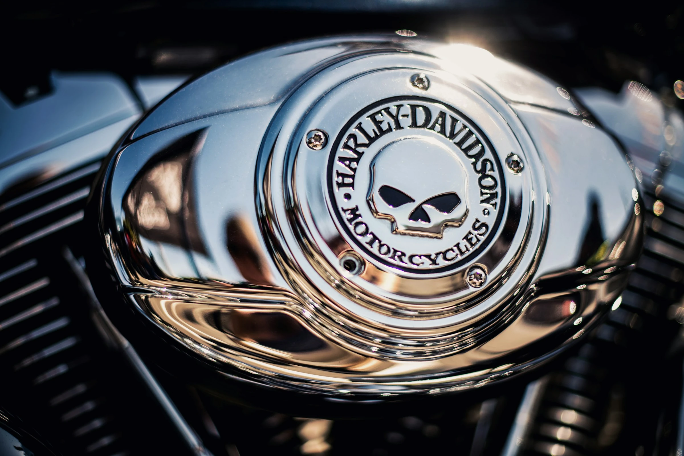 Harley-Davidson engine detail
