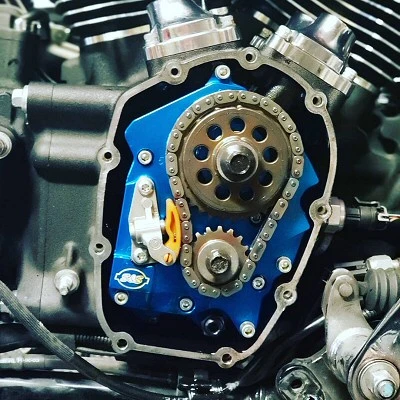 Performance work on a Harley-Davidson engine